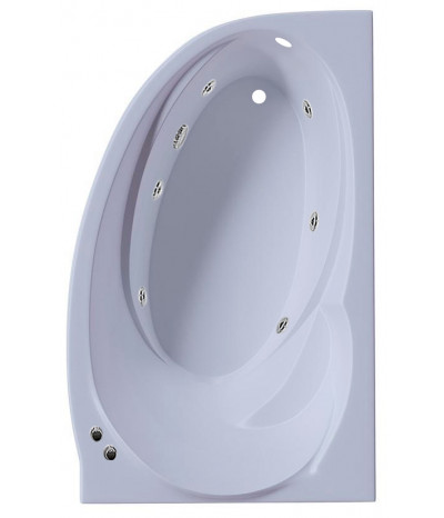 Гидромассажная ванна Aquatek Бетта 170x97 (Правая)