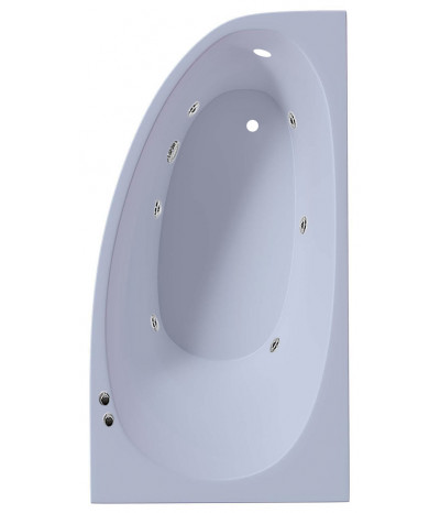 Гидромассажная ванна Aquatek Дива 150x90 (Правая)