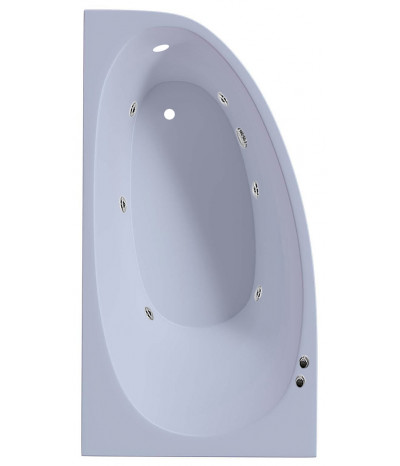Гидромассажная ванна Aquatek Дива 150x90 (Левая)